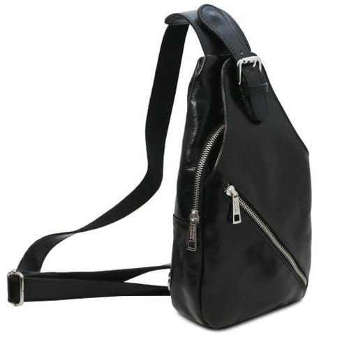 Kevin - Leather crossover bag